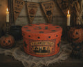 Primitive Paper Mache Halloween Box